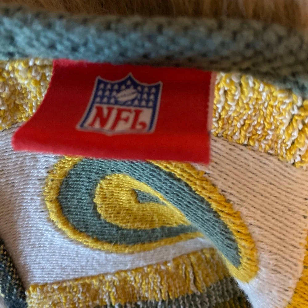 Rare Vintage NFL Green Bay Packers Kitchen Bath Hand Towel